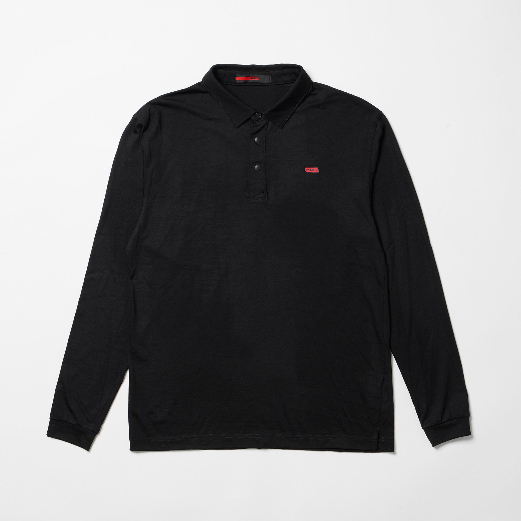 長袖 Polo 衫 羊毛100%