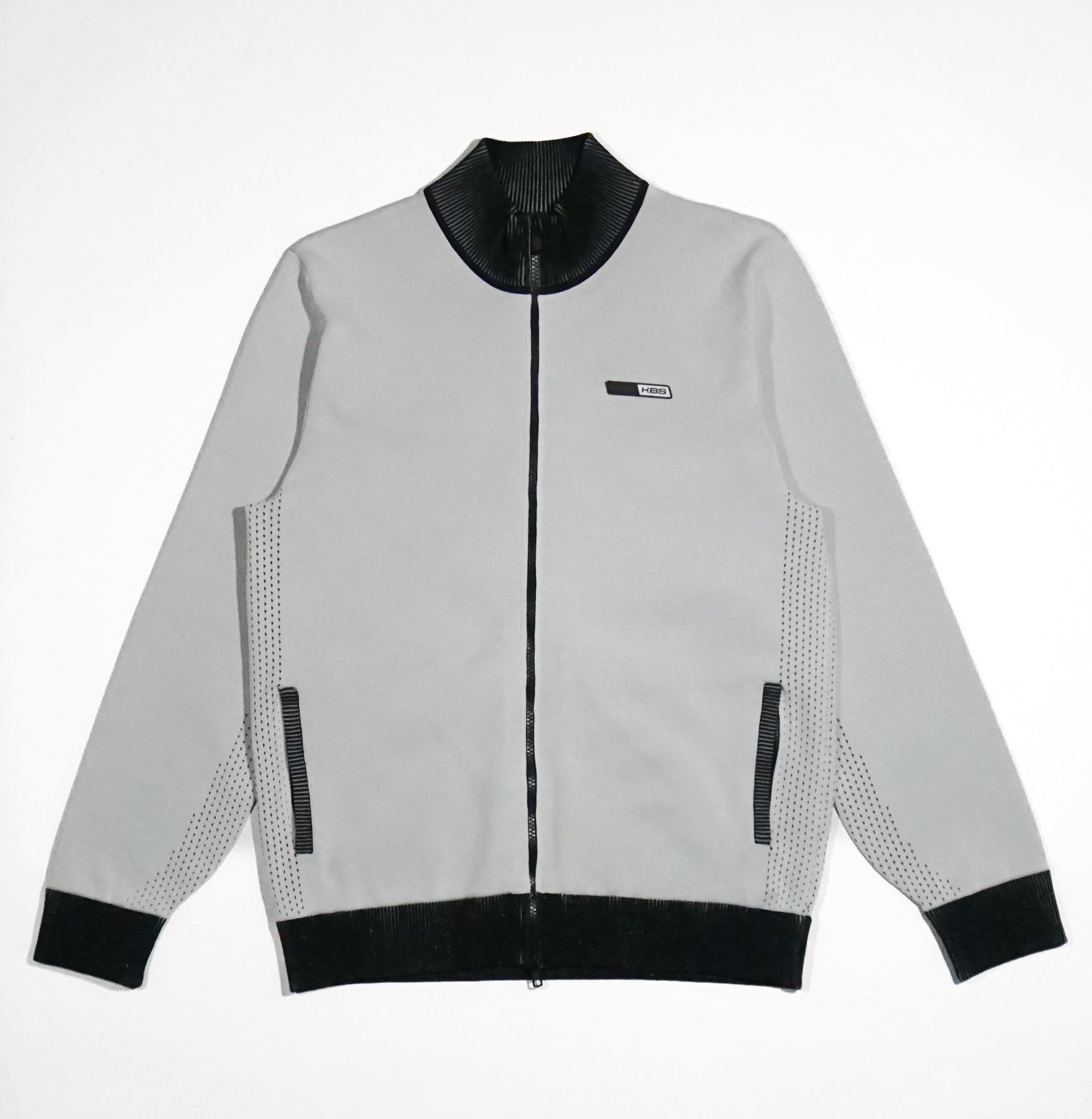 彈性全拉鍊束腰外套