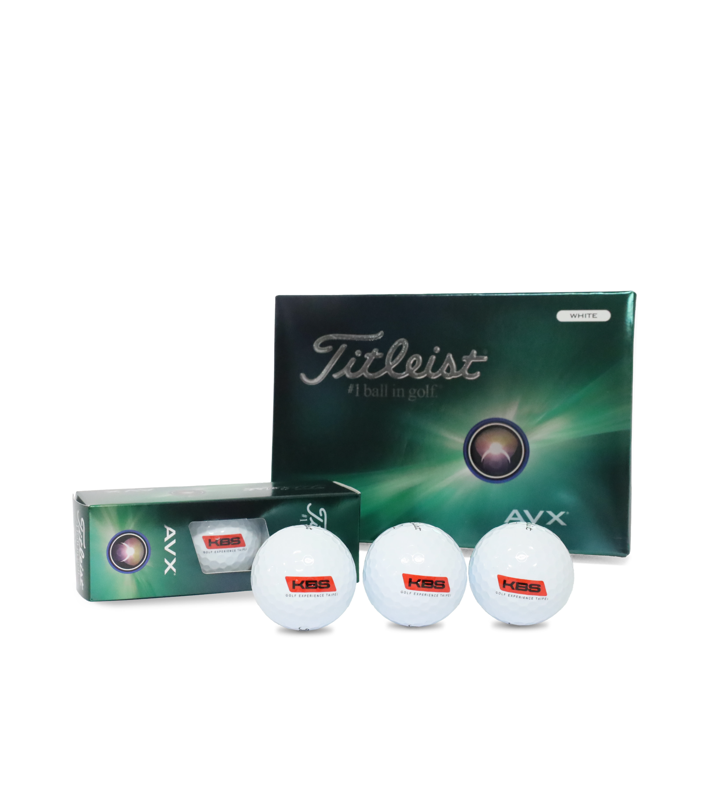 Titleist 聯名高爾夫球 KBS Golf X Taipei 限定款