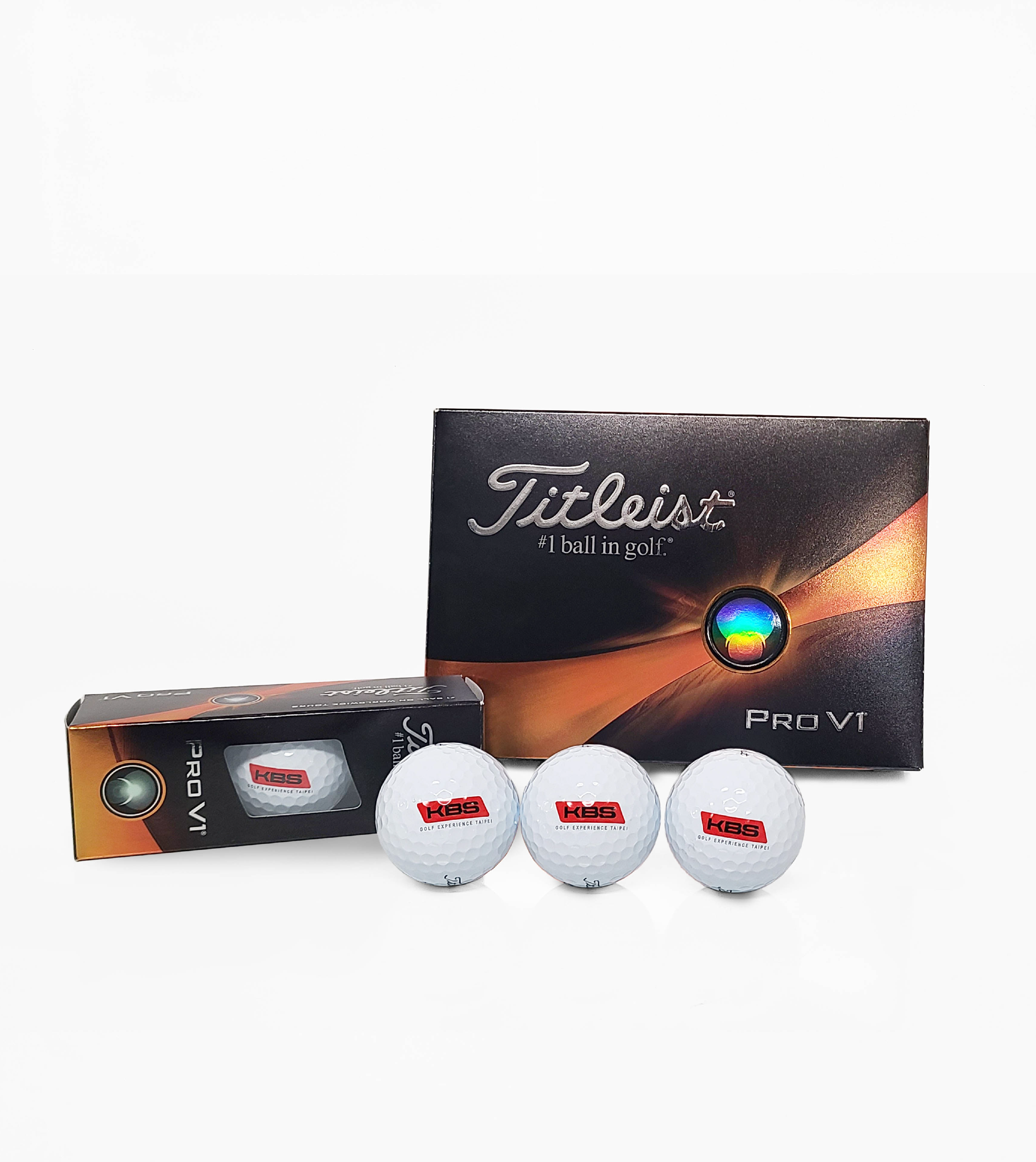 Titleist 聯名高爾夫球 KBS Golf X Taipei 限定款