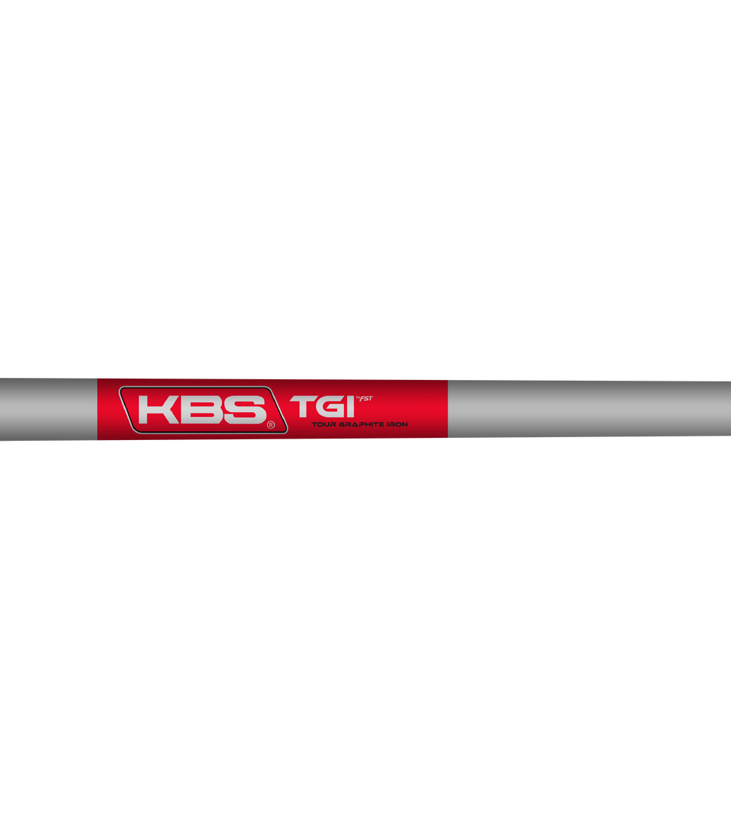 KBS TGI 80 Graphite - Set De 7 Tiges De Fer (3-PW) Flex Stiff 80g Conique 0.355
